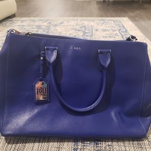 Ralph Lauren Purple Handbag